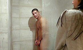 Friend Demands Facial Cumshot During Rough Bathroom Fucking!