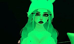 Muscle mommy rails her gf