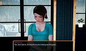 My new family has fun with game