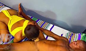 Big Black Cock Drills Chidima's Juicy Pussy