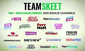 Slender teen dates massive BBC guy in casual encounter.