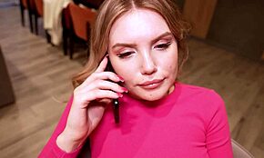 I watched my cheating blonde housewife fuck the neighbor passionately.