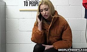 aaliyah love and chloe cherry fucked by pervert security officer for shoplifting