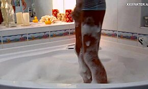 Russian Horny Slut Sima Zasadilo in Bathtub