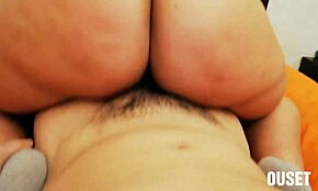 my best friend's girlfriend pleases me with her huge ass