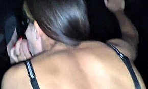 Carnival swing gives pussy with plug