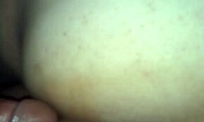 He slides into her ass during fucking