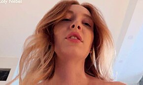 i caught my stepsister watching porn and fucked her tight pussy so good, with oiled small 18+ tits and close-up fetish licks