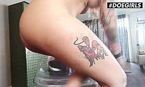 Curvy Latina Katerina Kalista Pleasures Tight Pussy Solo