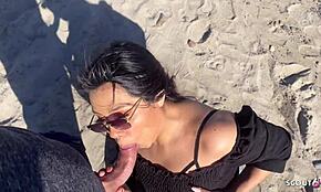 Mexican latina bitch pick up and talk to no condom anal creampie fuck by old german tourist at holiday trip