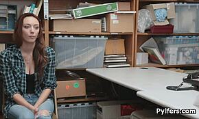 Stealing Big Tit Teen 18+ Busted And Fucked By Police