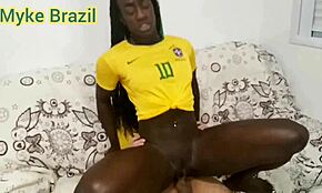 Watch Fernanda Chocolate Get Hardcore Fucked By Myke Brazil During The World Cup Match!