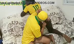 Watch Fernanda Chocolate Get Hardcore Fucked By Myke Brazil During The World Cup Match!