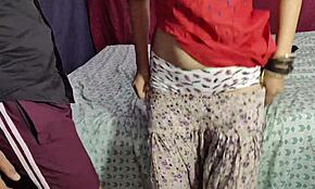 big boobs desi milf maid stripped and fucked by saheb