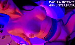 Paolla Hotwife Mama Fucks With Masked Naughty Eater Of Married Women Come To Red