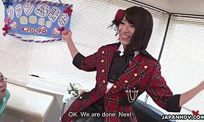 Japanese chick Ruri Narumiya facesits guys uncensored