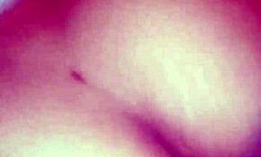 Young latina bride in robe poses seductively for homemade video