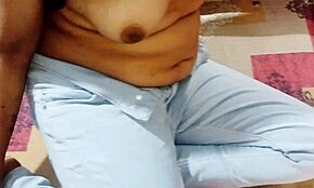 Neha bhabhi's painful first anal with boyfriend