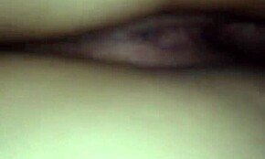 Young latina bride in robe poses seductively for homemade video