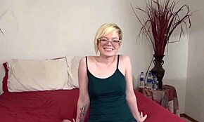 Desperate amateurs stretch pussies with big black cocks in bedroom.