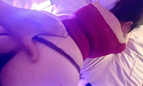 Latina stepmother fucks stepson without condom