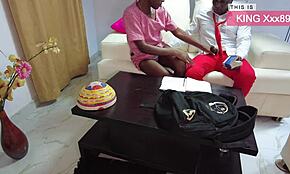 African Student Seduced Teacher In Hardcore Sex