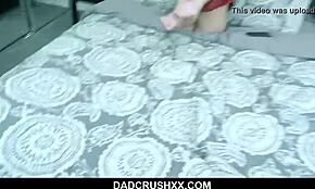 Vienna Rose Wears Sexy Lingerie for Hung Step Daddy in Erotic Roleplay