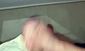 Ansima moans and cums huge cock - open mouth and drink my sperm