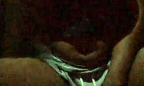 The next door ebony milf flashed her saggy tits in shorts