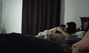 tia planned to share the sofa with her step nephew for rough sex