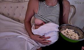 stepmother breastfeeds her adult stepson