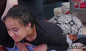 Peculiar Teen 18+ Was Taken In Anus Asylum For Harsh Anal Therapy, Experiencing Brutal Emotions.