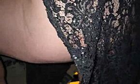 I was a slut for 2 guys in the swing party!