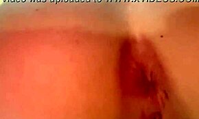 Giving Ass to 23cm Thick Dildo in Dorm Room with Roommate