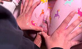 Pretty Stepsis Asks To Tear Her Panties Then Fuck Her Tight Pussy Hard