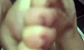 Look how I pleasure myself at home!