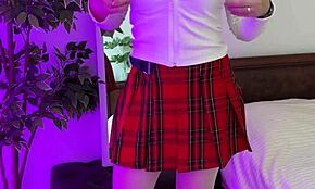 enjoying my pearl panties in this solo session