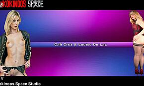 Cali Cruz and Louise Du Lac Enjoy Fun at Kokinoos Space