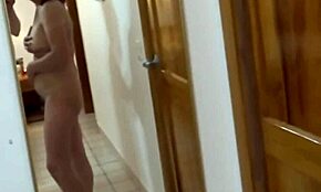 Stepmom Shaves Pussy At Beach In Bikini Masturbation