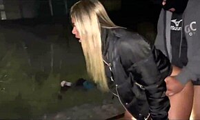 Wife Fucking Live On Train Tracks!