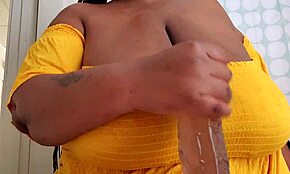 who knew handjobs from this bbw with monster black cock could feel this good!