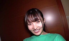 Almost virgin asian teen discovers sex, turns super erotic! 😈