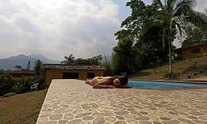 i swim naked in pool seduce step cousin fuck him