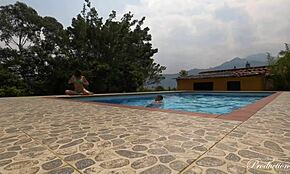 i swim naked in pool seduce step cousin fuck him