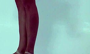 Blonde Ballerina Berta Dojchina Shows Off Big Tits in Tight Moves