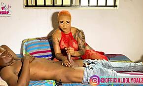 uglygalz sex goddess delivers epic blowjob with fifty production crew