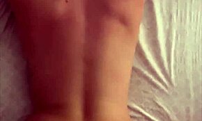 Big booty white girl rides dick reverse cowgirl and gets fucked from behind on the street