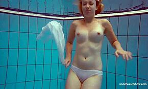 Melisa Darkowa, hot young swimmer, dives into tight shaved pussy play by the pool. Wet and wild teen action awaits.