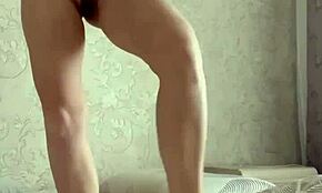 Sexy Milf Jumps On Pillow Then Bathes