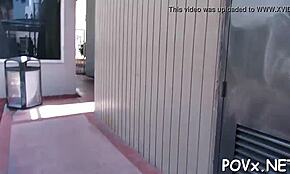 nude cutie shows her pussy for hot pov fucking and sucking competition